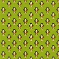 thumbnail image 1 of Ahgly Company Machine Washable Indoor Square Transitional Olive Green Area Rugs, 6' Square, 1 of 7