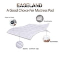 thumbnail image 4 of EASELAND Funda de almohada para colchón tamaño Queen, protector de colchón ajustable acolchado, parte superior de algodón de 8 a 21 pulgadas de profundidad, cubrecolchón refrescante (60 x 80 pulgadas,, 4 of 4