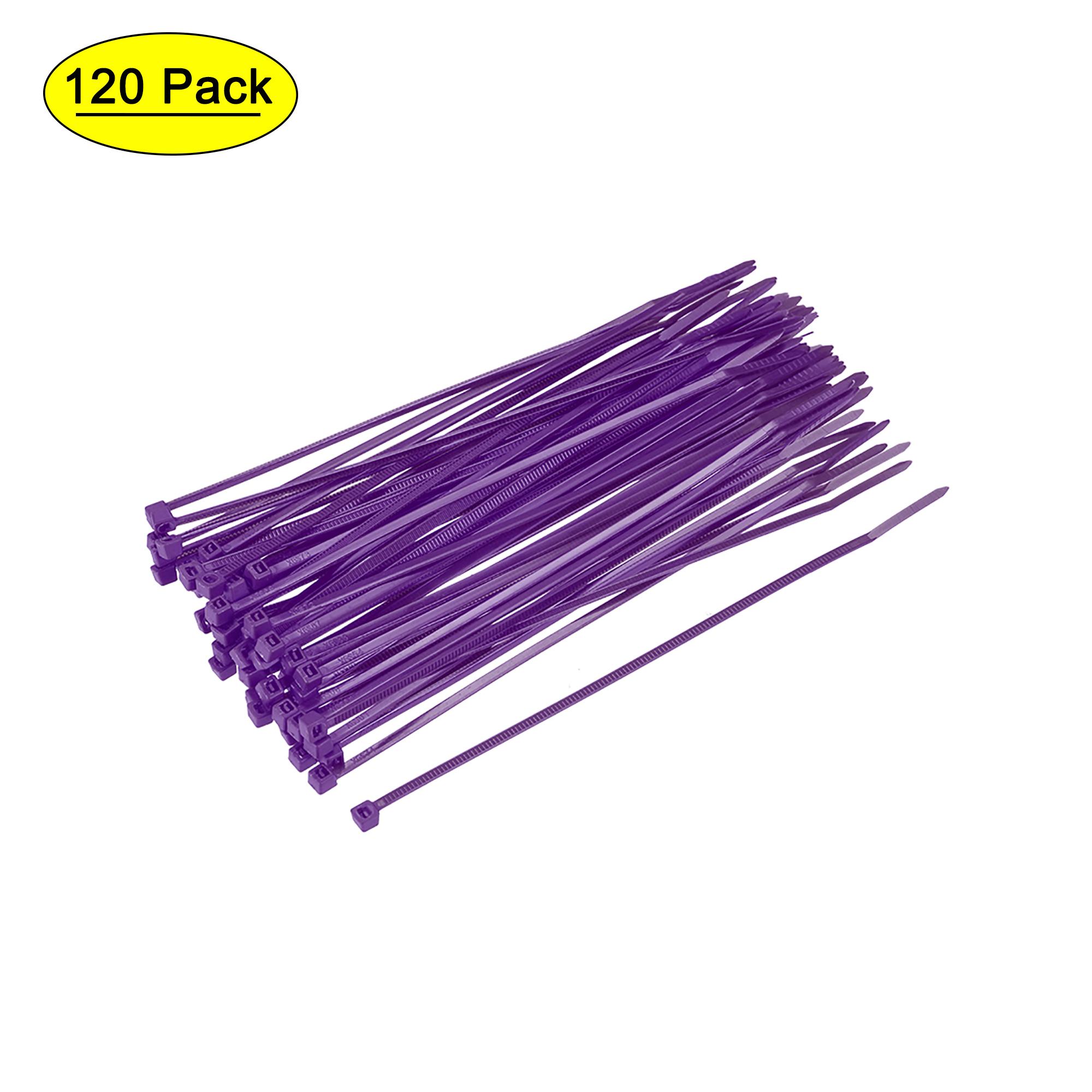 Purple 2.5 x 100 mm Uxcell Nylon Adjustable Self-locking Cable Ties 500 Piece Purple 2.5 x 100 mm Uxcell Nylon Adjustable Self-locking Cable Ties 500 Piece