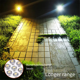 thumbnail image 2 of Foco solar para exteriores con 7 ledes y enchufe de tierra, resistente al agua IP65, brillo ajustable, decorativo para jardín, B, 2 of 5