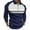 Blue, variant on Utoimkio Men's Long Sleeve Shirts Quarter-Zip Casual Slim Fit Mock Neck Basic Designed Cotton Shirts