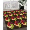 thumbnail image 2 of Ahgly Company Indoor Rectangle Patterned Deep Red Area Rugs, 4' x 6', 2 of 6