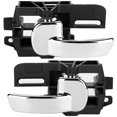 thumbnail image 4 of 4x Door Handle Interior Inner Chrome Left Right For J10 2007-2013 80670jd00e 80671jd00e, 4 of 5