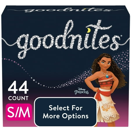 UPC: 0036000405323 | Goodnites Nighttime Bedwetting Underwear for Girls S/M 44 Ct (Select for More Options)
