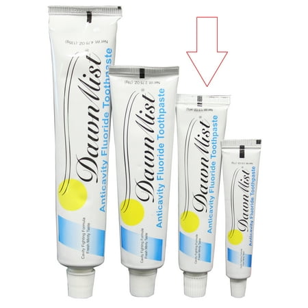 Dawn Mist Toothpaste  Mint Flavor 1.5 oz. Tube 1 (Best Arbor Mist Flavor)