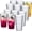 All-Clear, 16 oz + 24 oz, variant on - Cafely - 16-Ounce and 24-Ounce Plastic Tumblers (Set of 12), Plastic Drinking Glasses, Restaurant-Style Cups, Stackable, , Shatter-Proof, Dishwasher-Safe, Clear