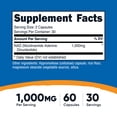 thumbnail image 5 of Nutricost NAD+ Supplement (1,000mg) 60 Capsules - Nicotinamide Adenine Dinucleotide, Vegan, GMO-Free, Gluten-Free, 30 Servings, 5 of 5