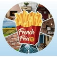 thumbnail image 4 of "French Fries" Vintage Metal Tin Sign Retro French Fries Plaque Poster Sign Metal Wall Decorative Tin Signs for Home Restaurant Coffee Shop Club Bar Decoration, 4 of 7
