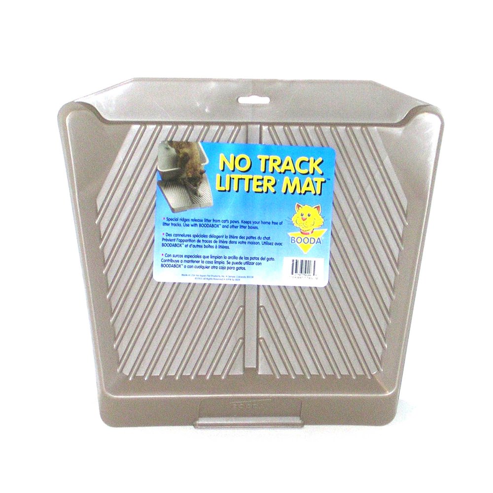 Aspen Pet, Booda Track Cat Litter Mat, Pearl Tan