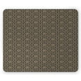 thumbnail image 1 of Antique Oriental Mouse Pad, Vintage Inspired Flowers in Natural Brown Tones Repetitive Layout, Rectangle Non-Slip Rubber Mousepad, Tan and Dark Sepia, by Ambesonne, 1 of 2