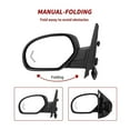thumbnail image 3 of RVNI Pair Tow Mirrors for 2007-2013 Chevy Silverado Sierra 1500 Power Heated Turn Signal, 3 of 7