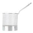 thumbnail image 1 of Acier Inoxydable Rond Frites Frites Frites Fruits Porte-Conteneur Outil de Cuisine, 1 of 8