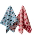 thumbnail image 4 of Toalla de gasa de 3 capas de algodón puro para lavado de cara, absorbente para el hogar, sin pelusa, toalla de gasa de doble cara con dibujos animados para baño de adultos, 4 of 5