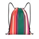thumbnail image 1 of Fotbe Vertical Stripes Bolsa Mochila con Cordón Estampada, Bolsa de Gimnasio Deportiva, Bolsa Cinch, Bolsa con Cordón para Hombres y Mujeres-Small, 1 of 6