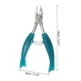 thumbnail image 2 of Unique Bargains Toenail Clippers for Thick Nails Sharp Nail Clippers for Men and Women Nail Clippers Blue, 2 of 7