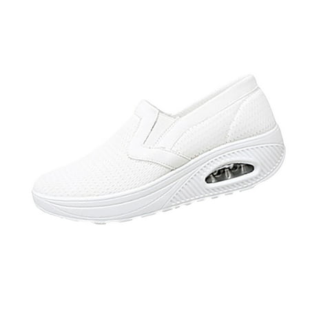 

KBKYBUYZ New Flying Woven Women s Casual Sneakers Comfortable Elegant Shoes