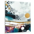 thumbnail image 2 of DESIGN ART Designart "Discovering The Magic Of Boho IV" Abstract Metal Wall Art 12 in. wide x 20 in. high, 2 of 5