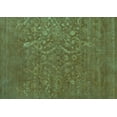thumbnail image 1 of Ahgly Company Indoor Rectangle Oriental Turquoise Blue Industrial Area Rugs, 7' x 9', 1 of 4