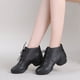 thumbnail image 4 of Zapatillas de baile para mujer, zapatos de baile de Jazz para mujer, zapatos deportivos modernos de salón para mujer en negro y rojo, talla 34-42, 4 of 5