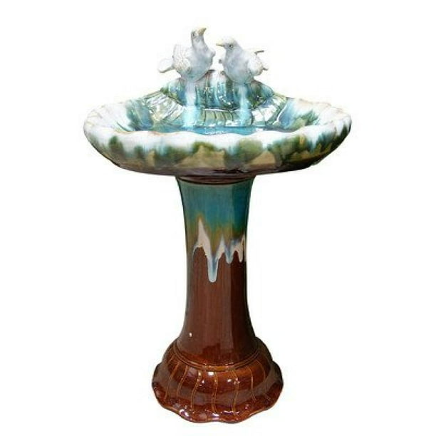 Ceramic Bird Bath