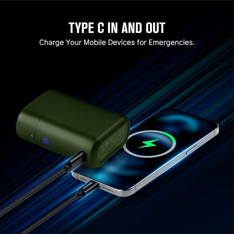 Olight Baton 4 OD Green Tactical Rechargeable Flashlight, 1300