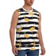 thumbnail image 2 of Balery Gold Flamingo Camisetas sin mangas para hombre, absorbe la humedad y protege contra el mal olor.-XX-Large, 2 of 7