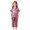 H272 Purple, variant on SJLDQY Satin Pajamas for Girls Button Down Short Sleeve Shirts Ruffle Pants 2 Piece Silk Pjs Sets Summer Sleepwear Breathable Soft Loungewear Sets