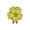 1, variant on Zincs Alloy Golf Ball Marker with Floral Designs Hat Clip for Ball Positioning Fashion Flowel Pin Accessory