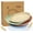 4 Pack Plates- 9 Inch, variant on Pakyozj Unbreakable Cereal Dinner Plate, 9 Inch Wheat Straw Deep Reusable Plastic, Lightweight Salad Kids for Kitchen Camping BPA FREE Dishwasher Safe