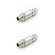 thumbnail image 1 of Riwesomey Conector de aviación aislante 2A Ethernet IP67 Panel de alambre de tráfico ferroviario resistente al agua Conectores de aleación de 8 núcleos Männlich 2piezas Riwesomey CBP211785, 1 of 6