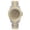 Bronze, variant on Vintage Womens Watch, Gold Dial, Hypoallergenic Back, Reliable Analog Display, Soft Slim Leather Belt, Stylish for Parties, Perfect Anniversary Gift