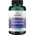 thumbnail image 1 of Swanson Suplemento Alimenticio de Picolinato de Cromo 200 mcg en Cápsulas, 200 Unidades, 1 of 1