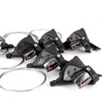 thumbnail image 5 of BLEEUS Micronew 3 X 9 Speed Mountain Bike Shifter Gear Lever Set With Cables Cycling Essentials (Black C), 5 of 6