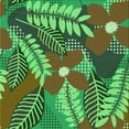 thumbnail image 1 of Ahgly Company Machine Washable Indoor Square Transitional Army Green Area Rugs, 8' Square, 1 of 7