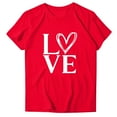 thumbnail image 4 of Ounisa Heart Shirts for Women - Trendy Short Sleeve Womens Graphic T Shirt Cute Love Gifts for Her, 4 of 7