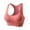 Hot Pink, variant on Celivon Womens Sports Bras Plus Size Racerback High Support Padded Seamless Wireless Full Coverage Vest Underwear Yoga Everyday Bra Size M-3XL