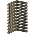 thumbnail image 3 of 10 Pcs Small Hinges Jewelry Wooden Box Chest Case Hinges 90 Degree Folding Hinge Antique Cabinet Fittings Furniture Hardware, 3 of 9
