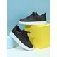 thumbnail image 4 of Women Colorblock Lace-up Front Skate Shoes, Sporty Sneakers, 4 of 4