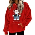 thumbnail image 3 of Neewe Hoodies for Women Christmas Sweatshirts Fall Fashion Outfits 2025 Casual Sweaters Tops Workout Winter Clothes, 3 of 7