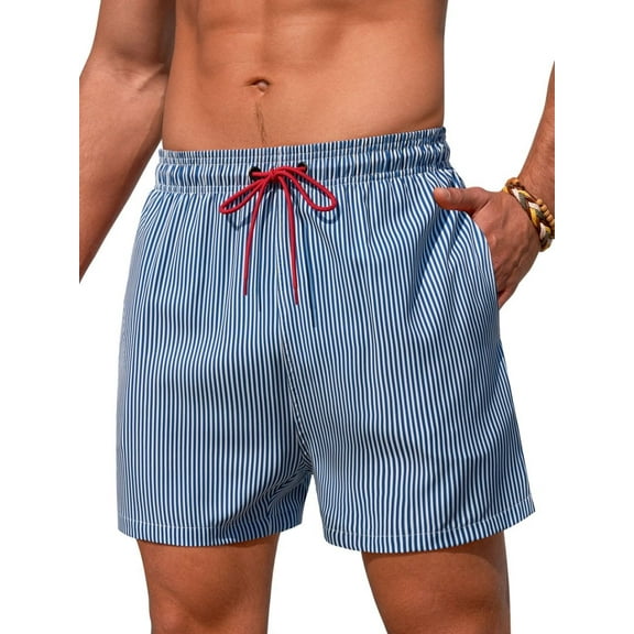 sogami Mens Swim Trunks With Mesh Liner Quick Dry Board Shorts Men's Beach Swimsuit