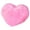 Rose Red, variant on Ludlz Throw Pillow Fuzzy Long Faux Fur Love Heart Shape Fluffy Sofa Bedroom Decoration Lumbar Back Cushion Home Supplies