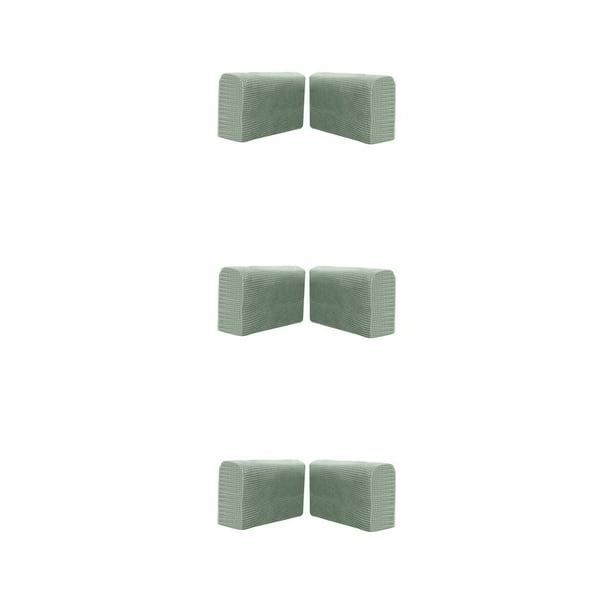 Cateissary Funda elástica para sillón, 2x brazo antideslizante, funda elástica para brazo, 2 uds., poliéster elástico, se adapta a fundas de Type1 NO1