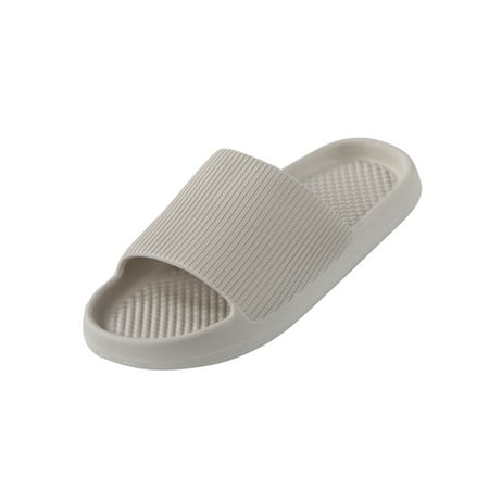 

S for Men Slippers Size 13 Men And Women Home Slippers Slippers Flat Non Slip Bathroom Sandals And Slippers