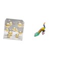 thumbnail image 1 of Adorno De Bola De Pavo Real De Acrílico Transparente, Decoración De Mesa, Artesanía Versátil, Decoración Para El Hogar, Balcón, Oficina, Estante, Vitrina, Jardín, Figura Decorativa,, 1 of 8