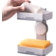 thumbnail image 1 of Jabonera de doble capa JanHm con soporte para jabón de drenaje organizador de almacenamiento de baño, 1 of 5