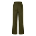 thumbnail image 6 of KIHOUT Women Pants Plus Size Women's Solid Pocket Corduroy Pants, 6 of 6