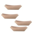 thumbnail image 2 of MesaSe 50pcs Ship Shape Take Out Containers Easy Fold Box Kraft Paper Box Lunch Salad Carton for Party (Kraft Paper), 2 of 7