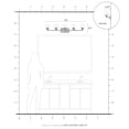 thumbnail image 2 of 10385-91 Livex Lighting Aragon - 5 Light Bath Vanity In Architectural Style-9.5 Inches Tall and 42 Inches Wide-Brushed Nickel Finish, 2 of 14