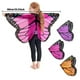 thumbnail image 3 of Jumpingount Capa con alas de mariposas - Cómodo de usar Buena decoración Mantón con alas de mariposas para niños púrpura 100 * cm Type3 NO3, 3 of 6