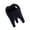 Black, variant on Ceramic Fleshy Plant Container Tooth Shape Cartoon Ceramic Plant Cactuses Flower Planter Home Desk Gardening